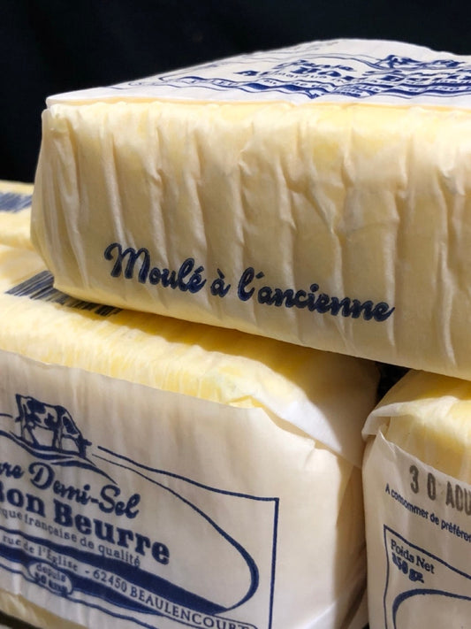 Beurre en plaquette " au bon beurre " DEMI-SEL
