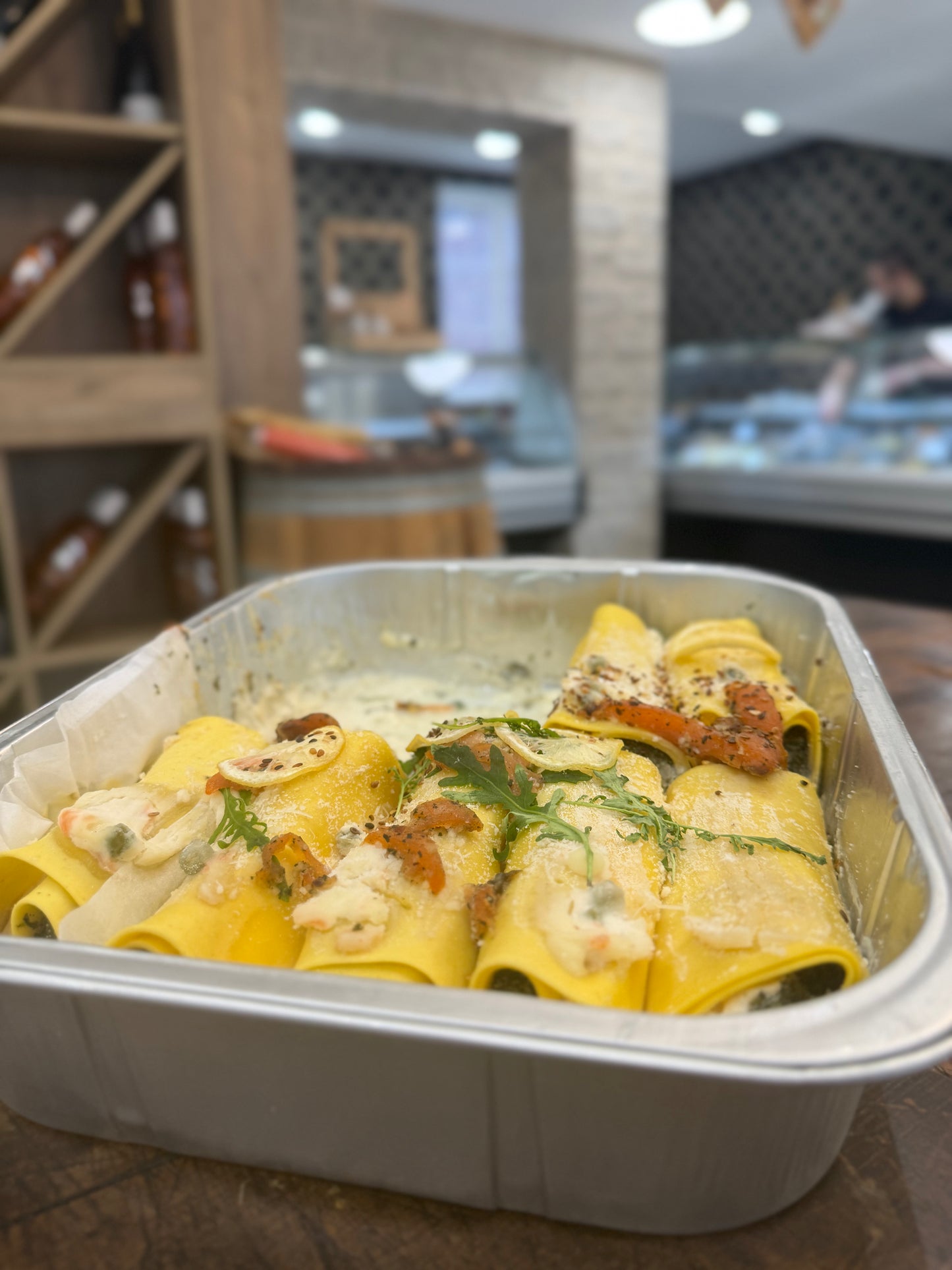 🍝 Gigantti Cannelloni Saumon Épinard