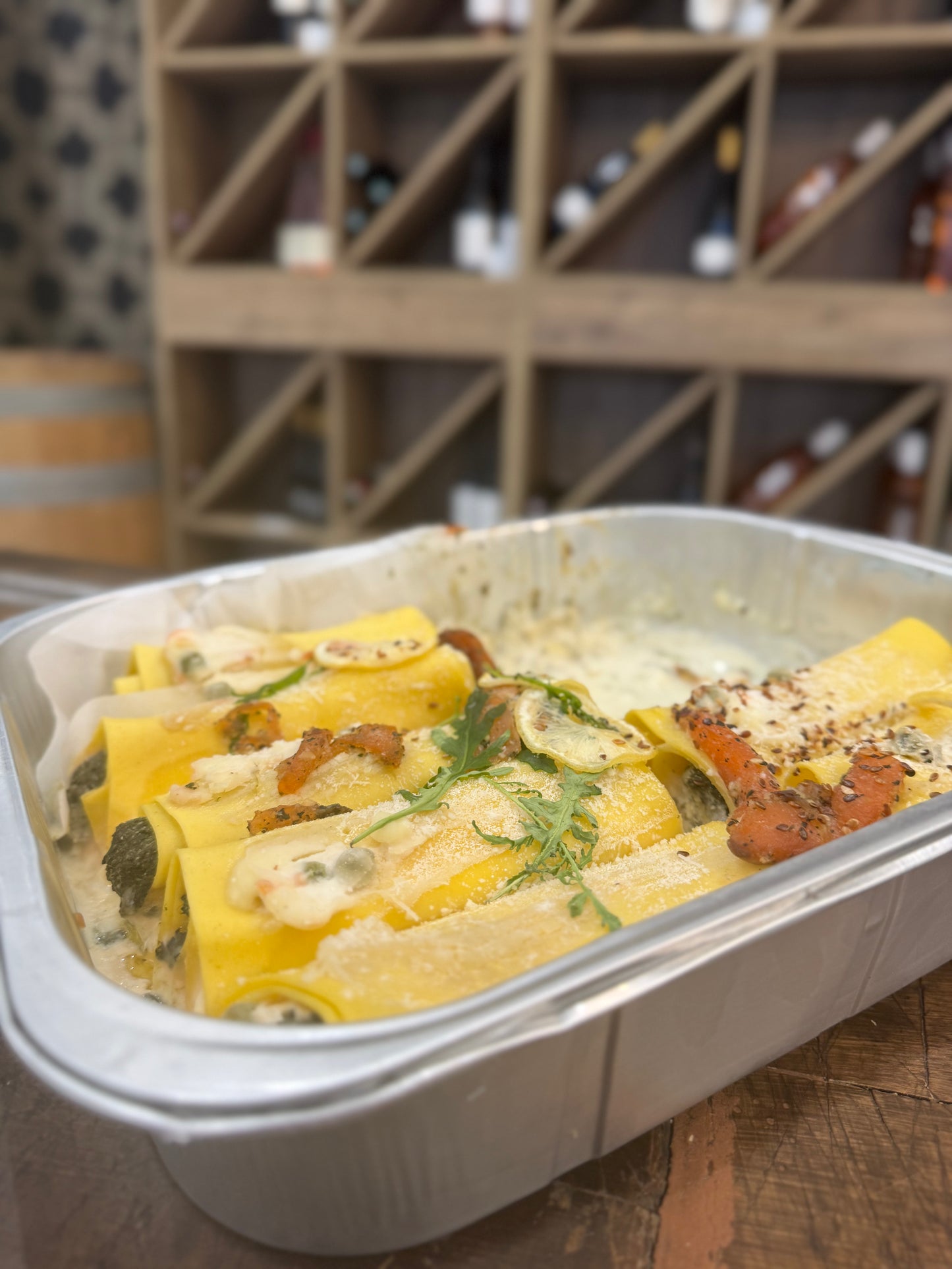 🍝 Gigantti Cannelloni Saumon Épinard